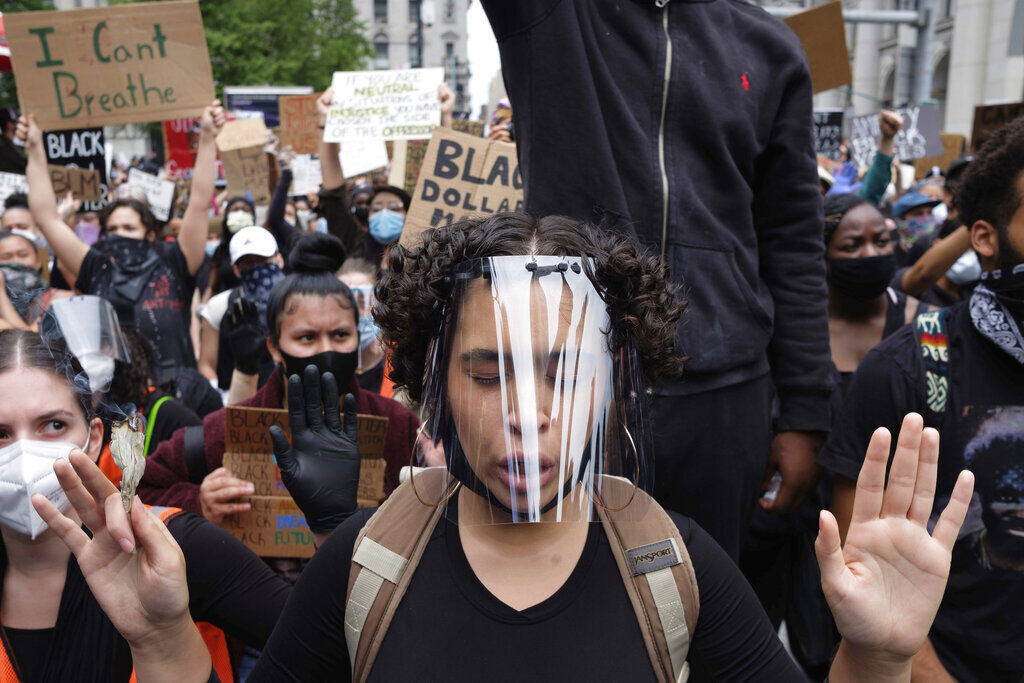 APTOPIX America Protests New York